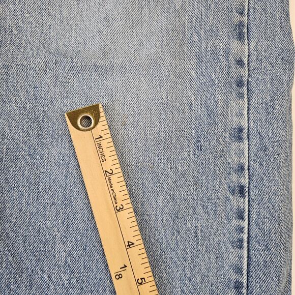 Vintage Levi's 505 Jeans Men 42(40)x32 Light Wash Regular Fit Straight Y2K Denim - Picture 8 of 15